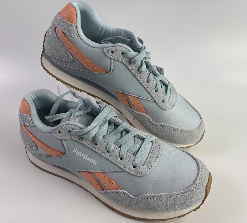 Reebok Women's Glide Low Sneakers Blue/Peach Size 7 New